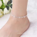 Shangjie OEM Gilded Forest Hollow Multilayer Anklet silver 925 bee anklet jewelry women anklets